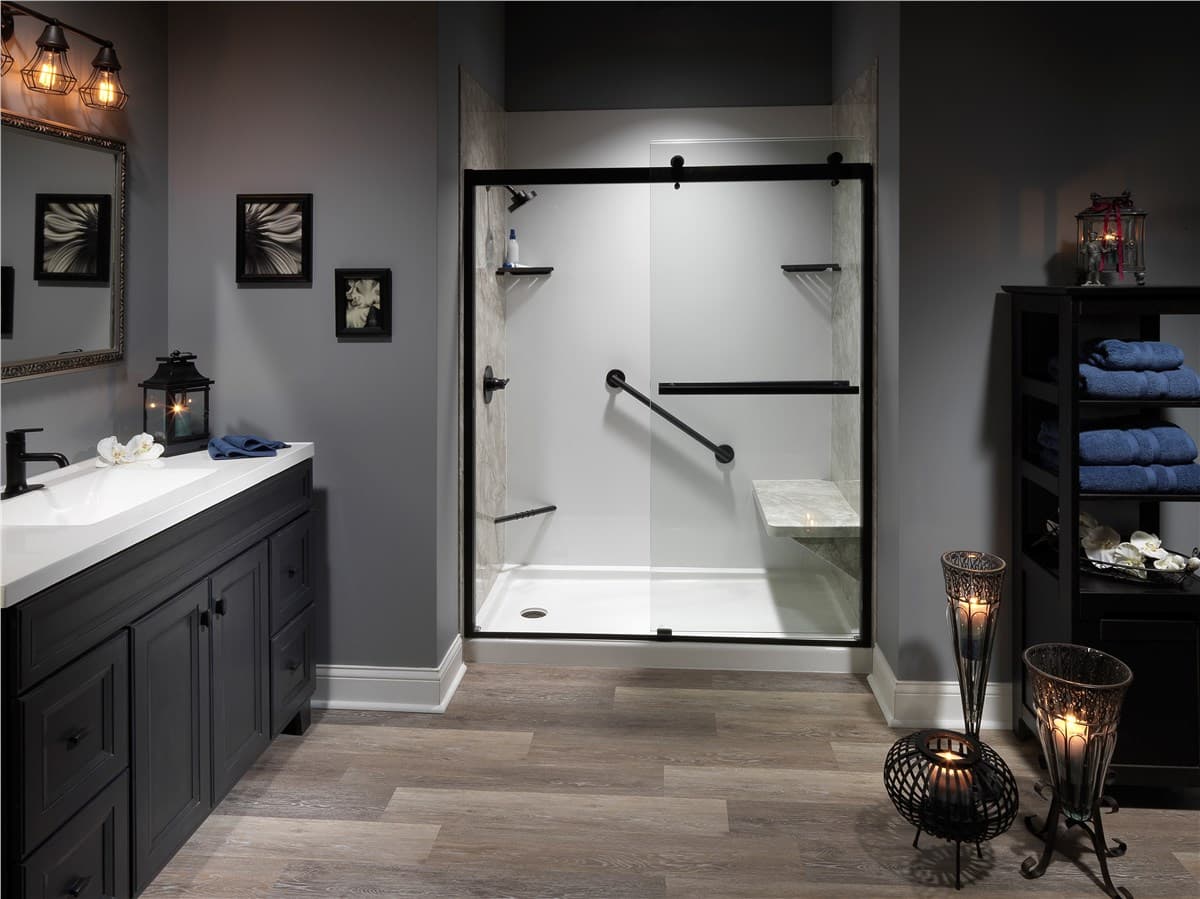 Durable bathroom remodel materials in Seattle