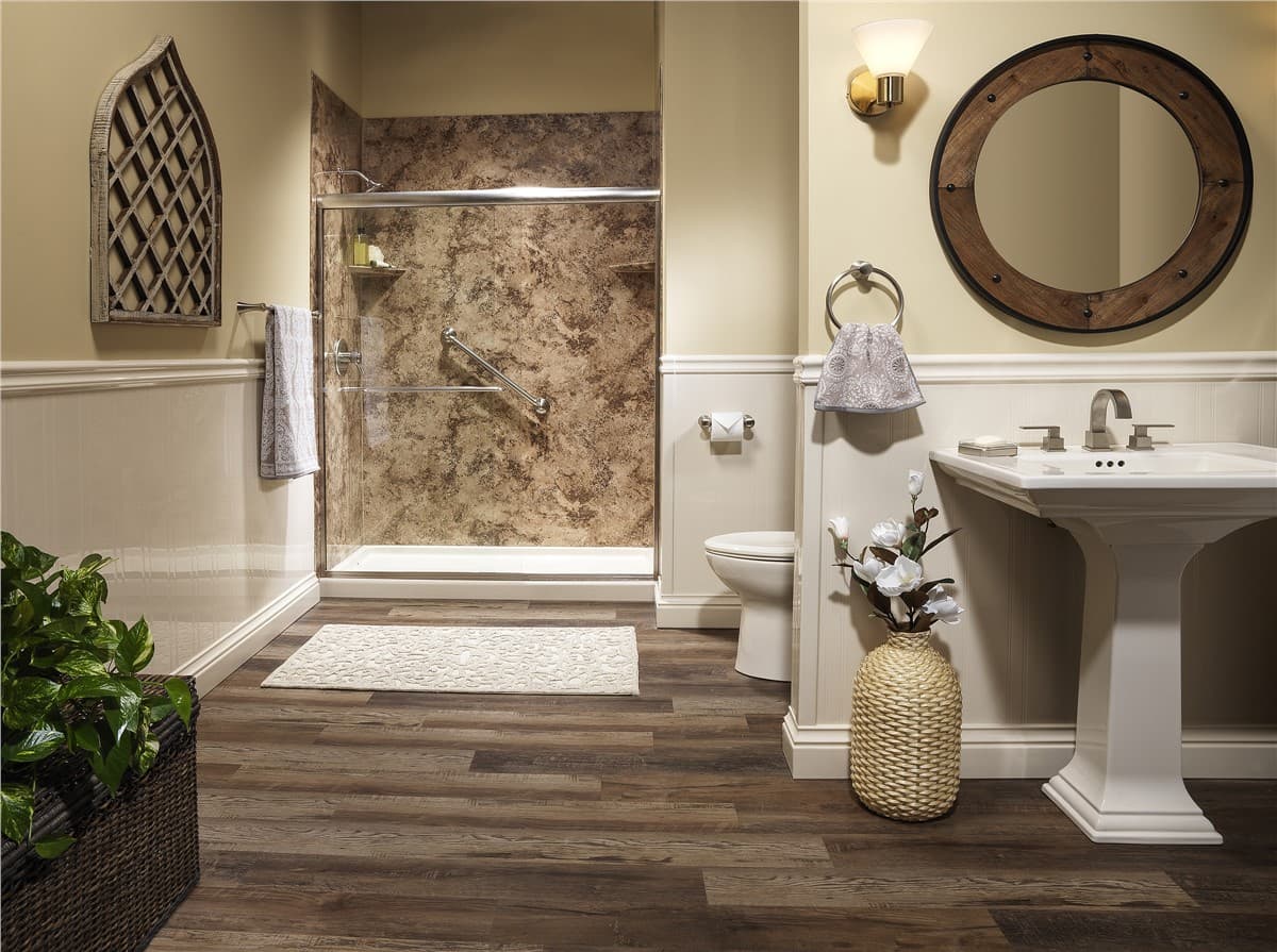 In-home consultation with bathroom contractor in Seattle